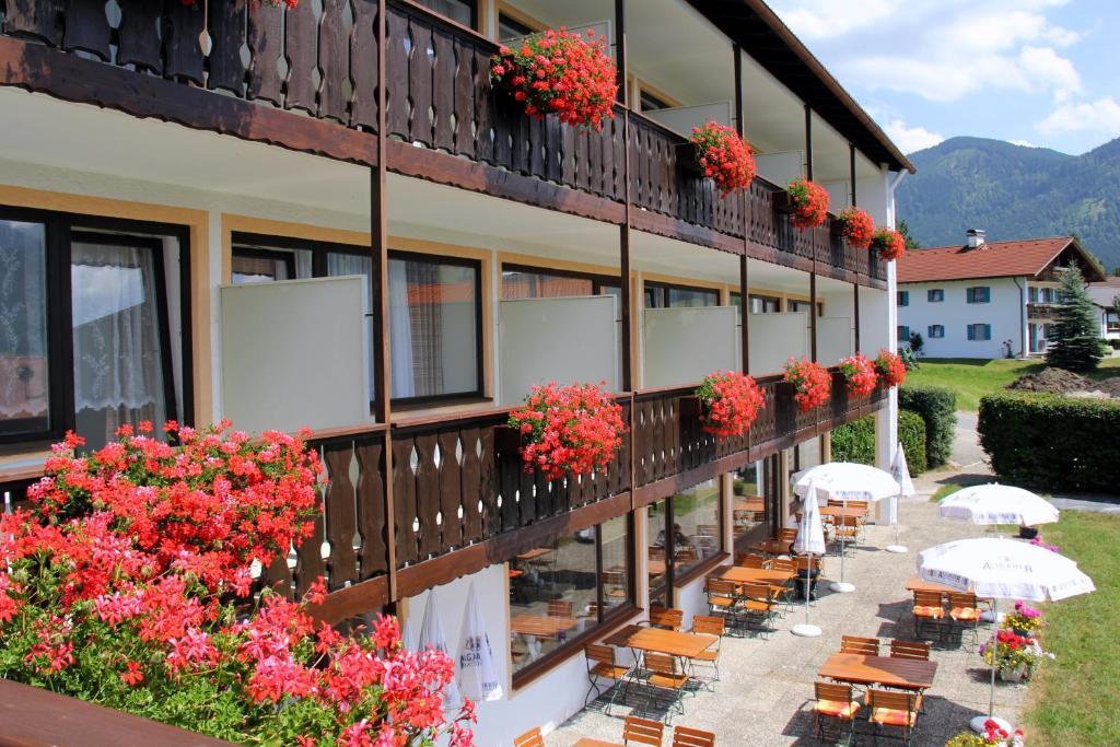 Hotel Alpenblick Berghof Halblech Esterno foto