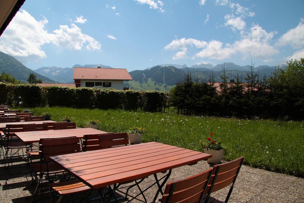 Hotel Alpenblick Berghof Halblech Esterno foto